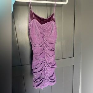 Purple Sparkly Dress